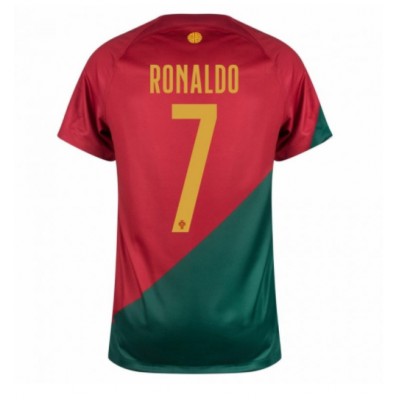 Fotbalové Dres Portugalsko Cristiano Ronaldo #7 Domácí MS 2022 Krátký Rukáv